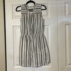 GAP Blue and White Striped Sundress